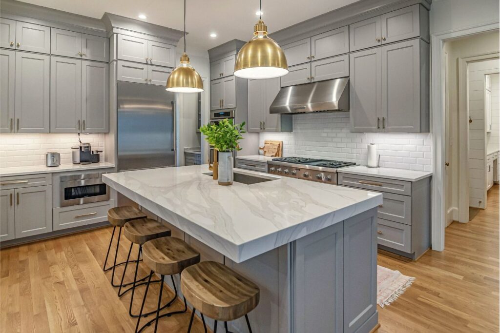 Vacation rental kitchen prepared for cooking with food allergies